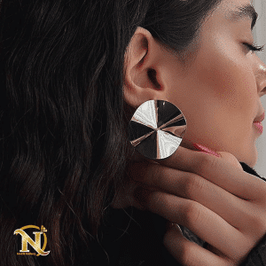 گوشواره فانتزی استیل کد 0105