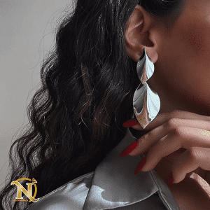 گوشواره استیل بلند کد 0106