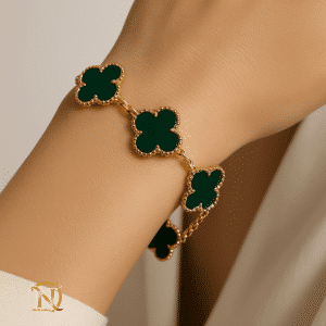 دستبند ونکلیف استیل سبز