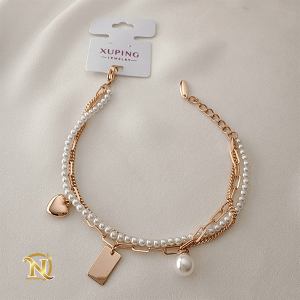 دستبند مرواریدی ژوپینگ کد 0150